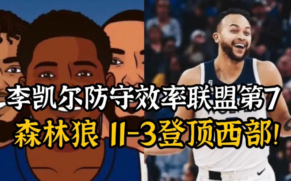 森林狼防守效率联盟前列