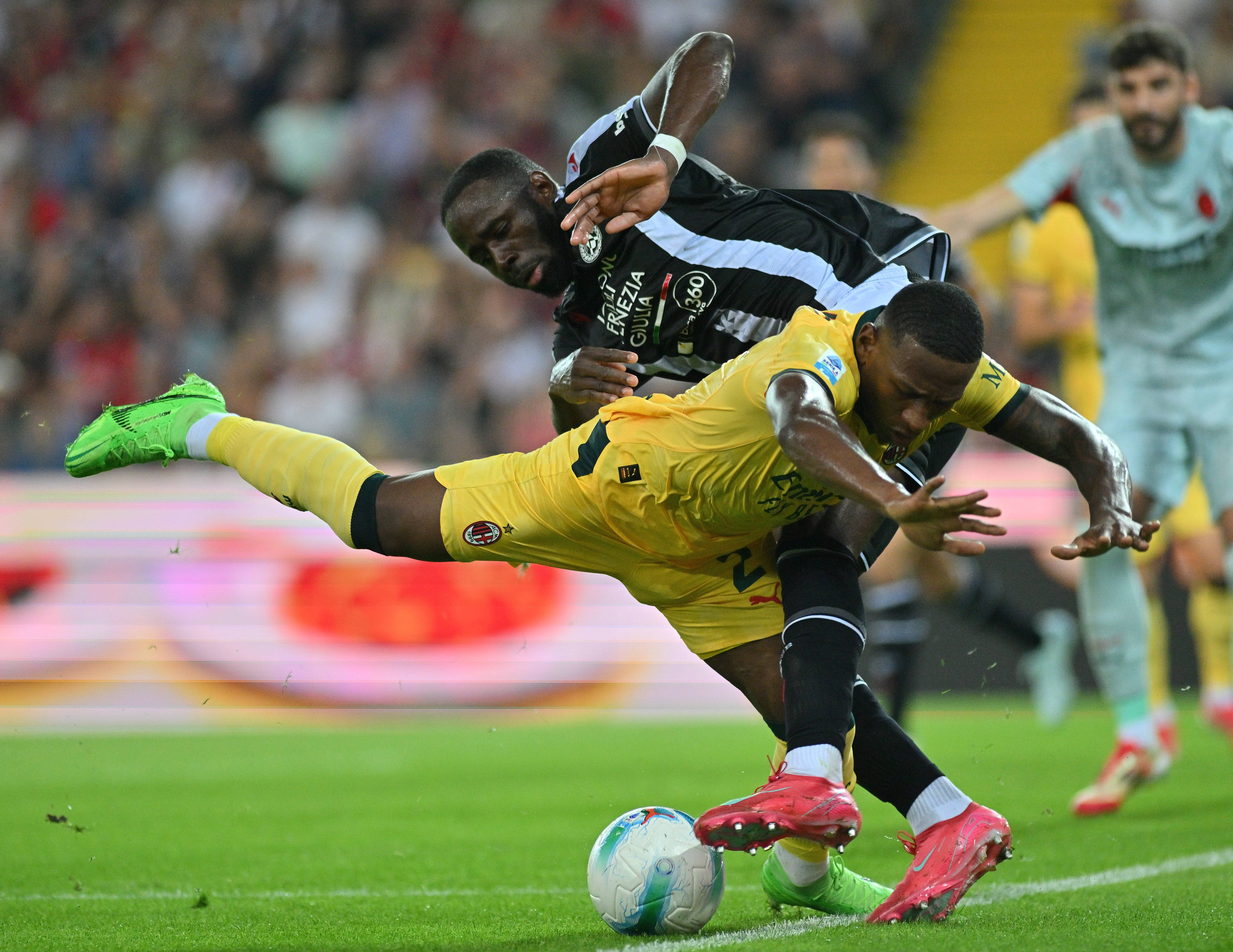 ac米兰与乌迪内斯足球比分预测